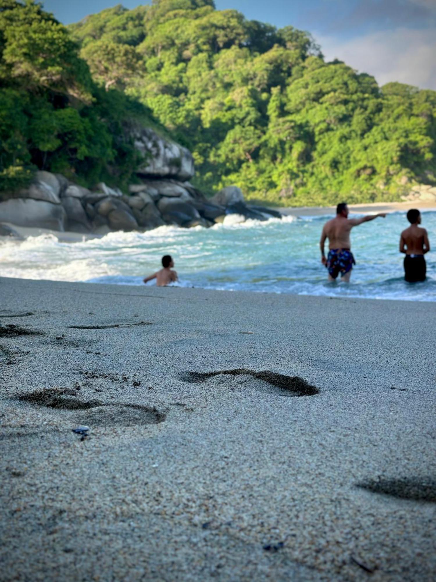 Eco Hotel Amanecer Tayrona El Zaino Exterior photo