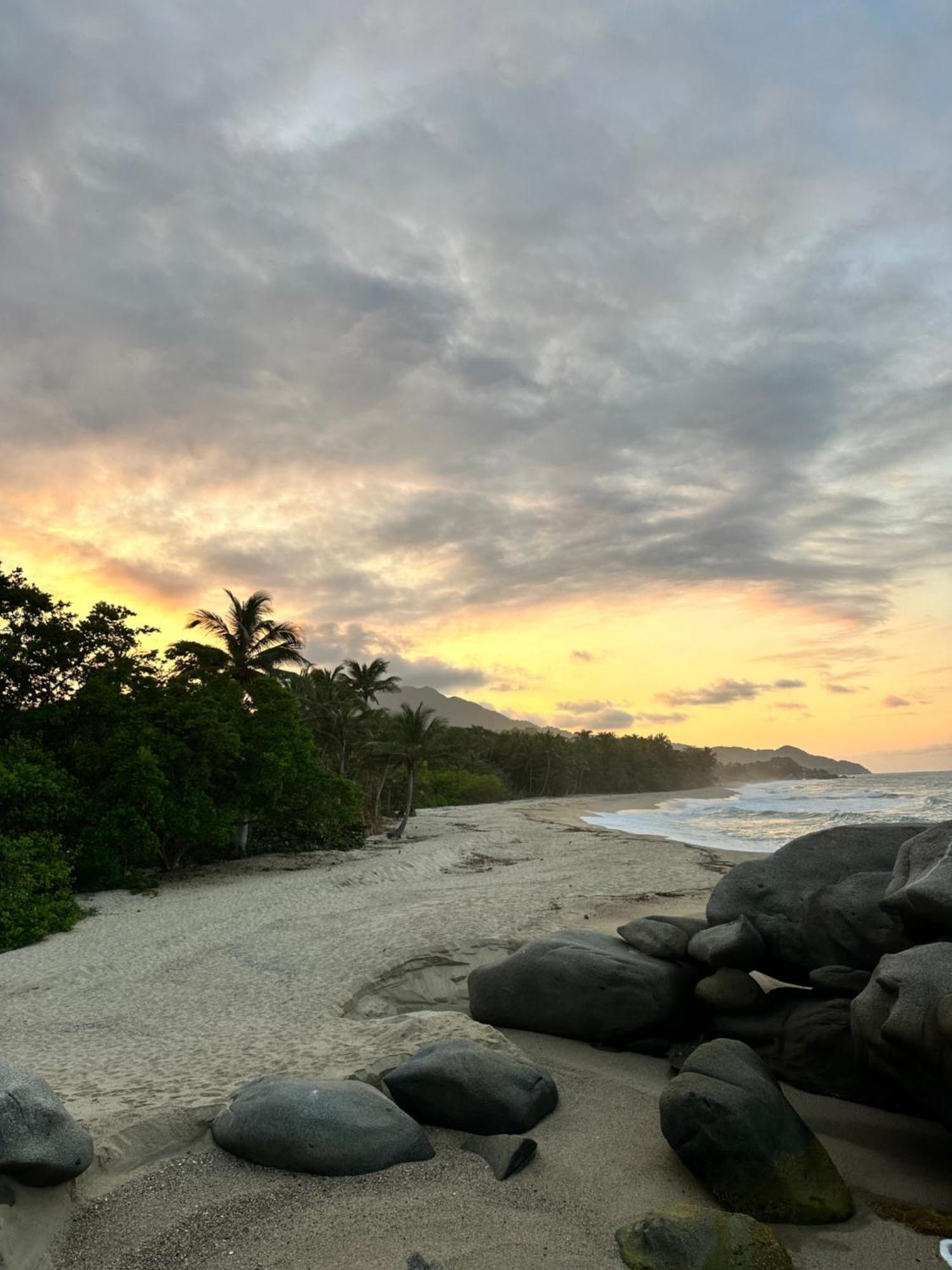 Eco Hotel Amanecer Tayrona El Zaino Exterior photo