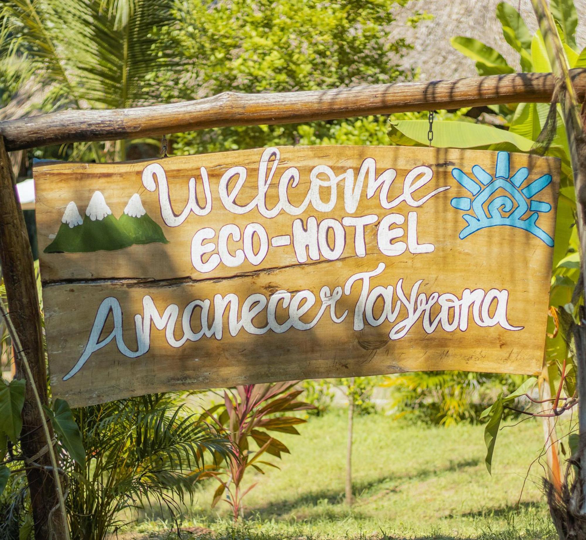 Eco Hotel Amanecer Tayrona El Zaino Exterior photo